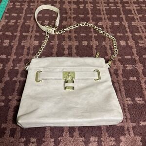 Charming Charlie Crossbody Bag With‎ Chain Embellished Handle